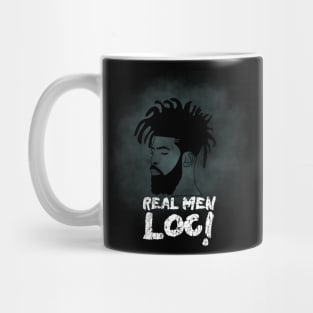 Real Men Loc Black Man Freeform Locs Mug